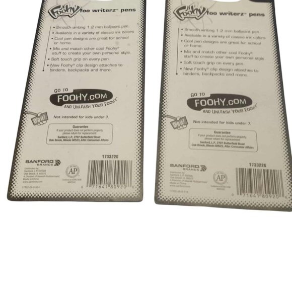 Foohy Monkey Pens Foo Writez Lot - Picture 2 of 4